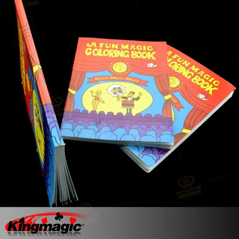 

Magic Book Mini Size 13.7*10.3 Multicolour Magic Tricks Cartoon Book Child Magic Props