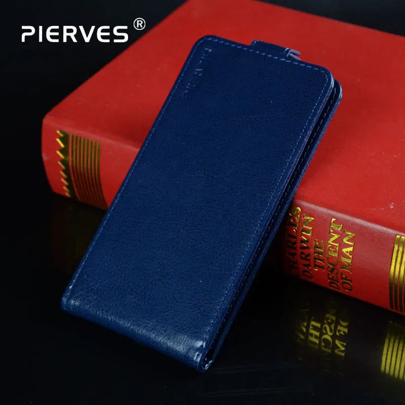 

Pierves Luxury Card Slot flip cover PU Leather Case For Vertex Impress Eagle