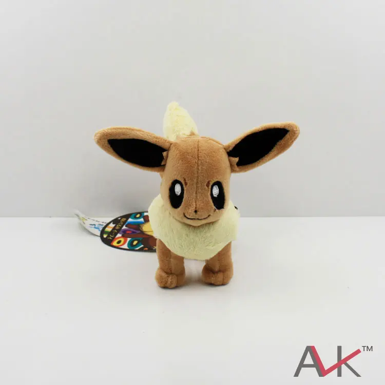 Монстры стоя Eevee Монстр Espeon Jolteon Umbreon Vaporeon Flareon Glaceon Leafeon Плюшевые игрушки куклы 14~ 19 см 5 шт./партия