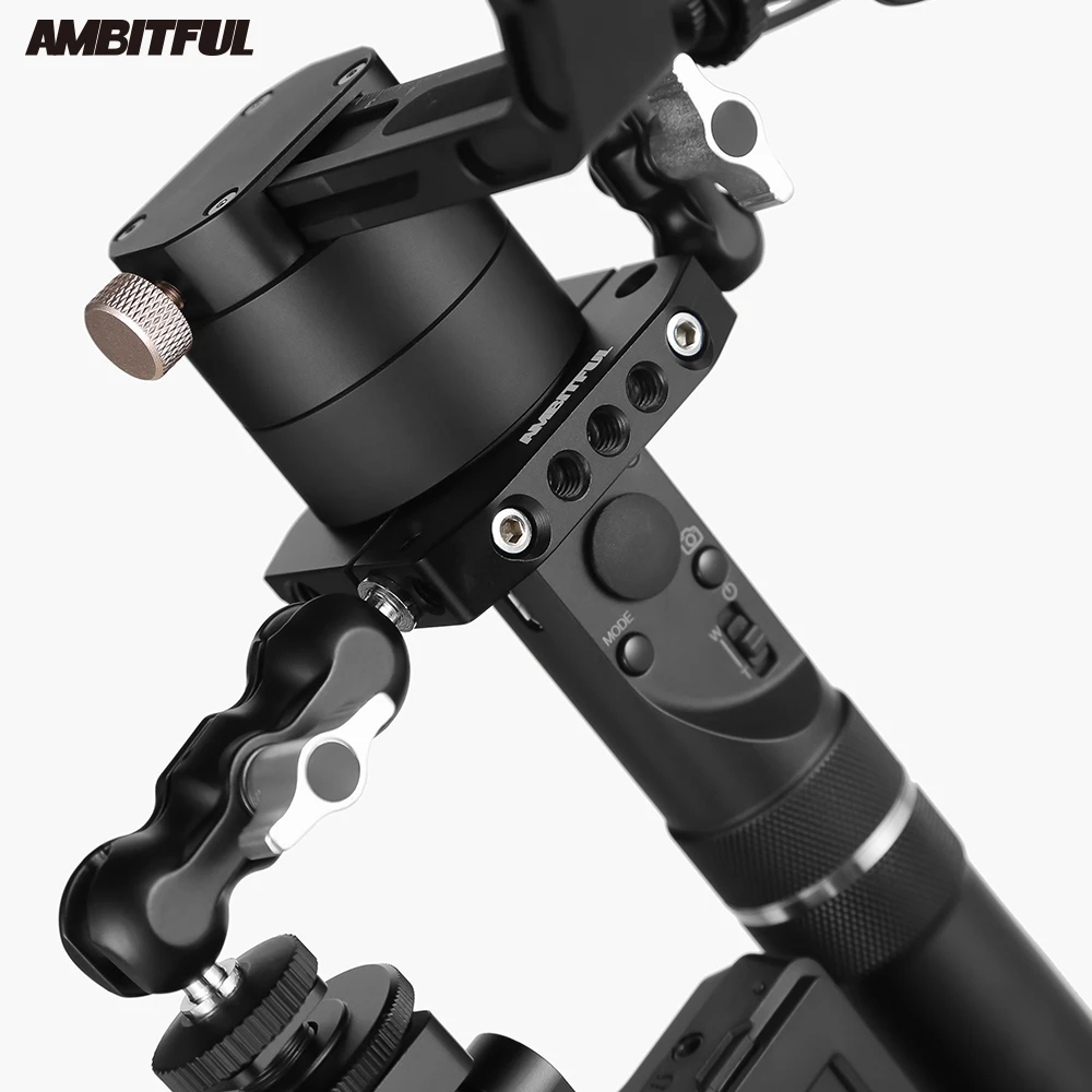 Зажим для стабилизатора камеры AMBITFUL DSLR Zhiyun Crane V2 / Plus /Crane M подключения света к