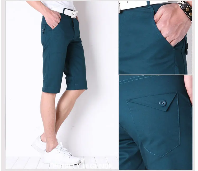 NaranjaSabor новые модные летние мужские шорты Повседневная хлопок мужчин Slim пляжные шорты Jogger брюки мужские шорты до колен 8 видов цветов