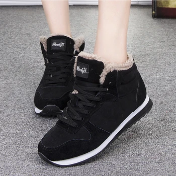 

Women Shoes Fashion Woman Sneakers Plus Size 35-45 Unisex Casual Shoes Winter Super Warm Flats Shoes Women Tenis Feminino