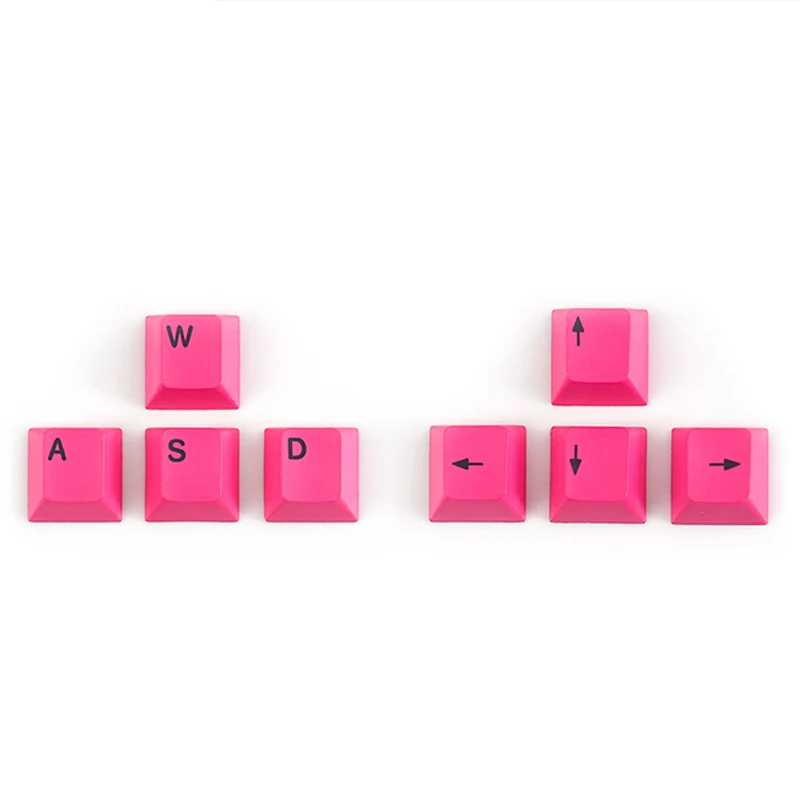 4 шт./лот PBT механическая клавиатура Keycaps CMYK Красочные сублимационные WASD клавиши