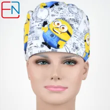 Hennar медицинский скраб шапки хирургические шапки из хлопка