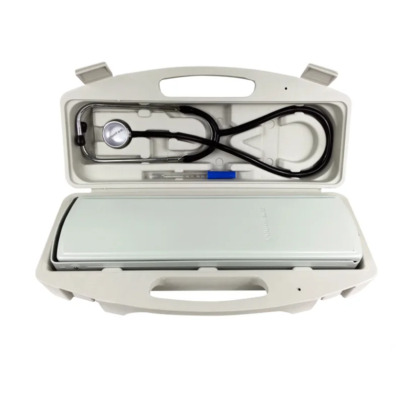 Монитор кровяного давления в верхней части руки Меркурий Сфигмоманометр кровяного давления с кардиологическим стетоскопом и стеклянный термометр