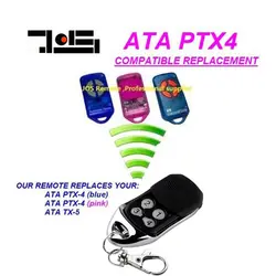 50 шт. ATA ptx4 herculift ptx-4 двери гаража совместимый пульт дистанционного 433.92 мГц DHL Бесплатная доставка