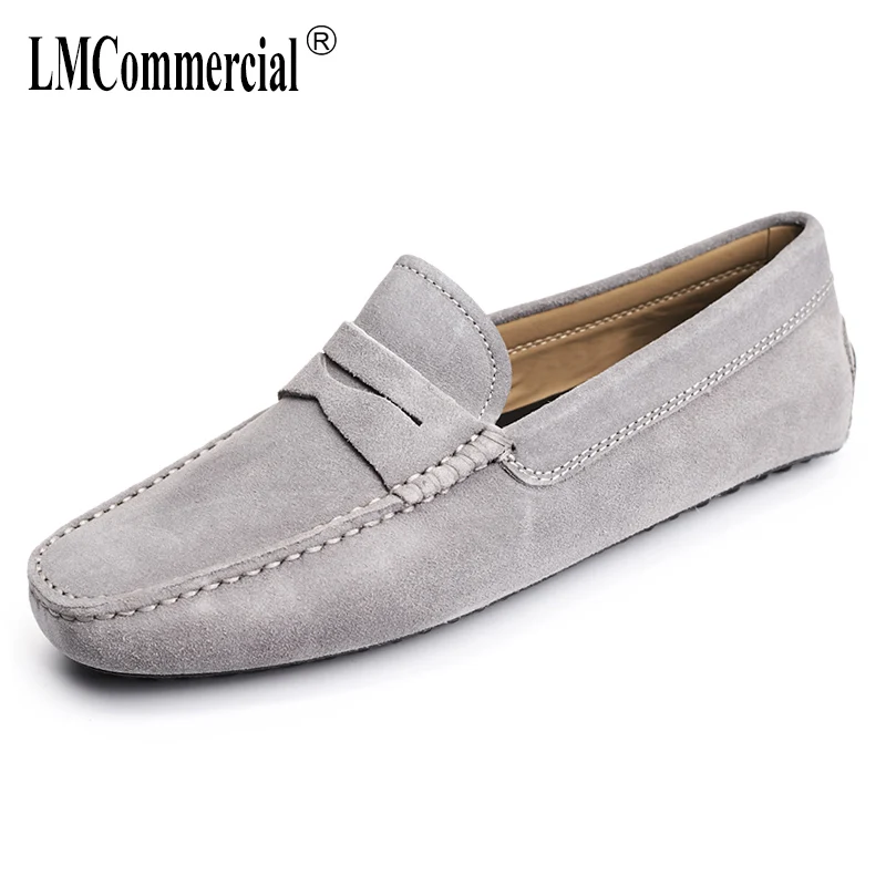 

The British male Genuine leather shoes men Doug lazy British reto men's casual shoes all-match cowhide driving shoes men soft