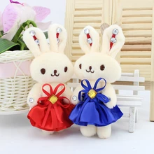 Cartoon Rabbit Bouquets Plush Toys Baby Doll Kids Christmas Gifts Wedding Present