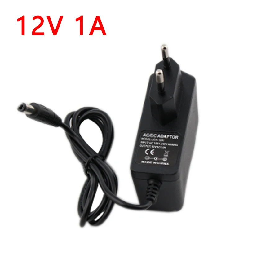 AC-DC 220 В до 12 В Питание 12V 1A 2A 3A 5A 6A 8A трансформатор регулируется Мощность адаптер переключения Зарядное устройство для детей возрастом от 12V светодиодные лампы - Цвет: 12V 1A