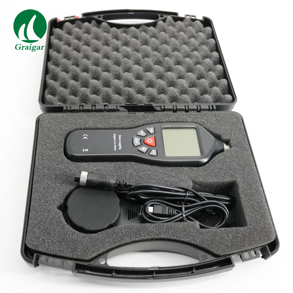 

Digital TL-600 Lux Data Logging Recorder Measure Range 0.1 to 200,000 Lux Resolution 1 Lux/0.1FC