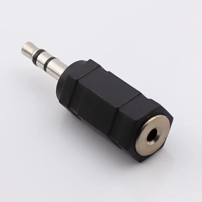 50 Pcs 3 Poles Trs 3 5 Mm Plug Male To 2 5 Mm Socket