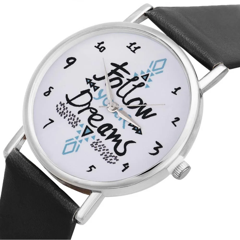 Лучшие продажи индивидуальные модные женские часы chase dream graffiti настольные