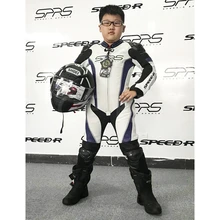 SPRS racing clothes motorcycle onesies motorcycle women's leather track training No.62