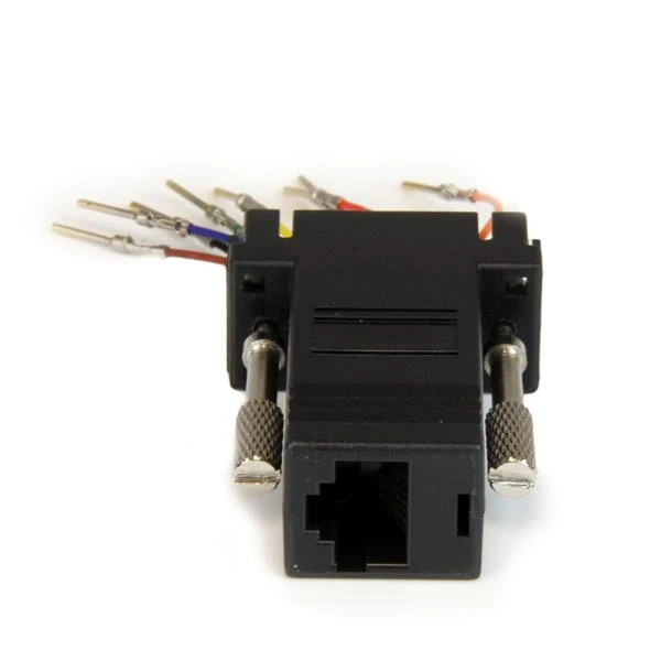 StarTech.com Adaptador Conversor модульная серии де DB9 a RJ45 мачо в Hembra Negro|Кабели питания| |