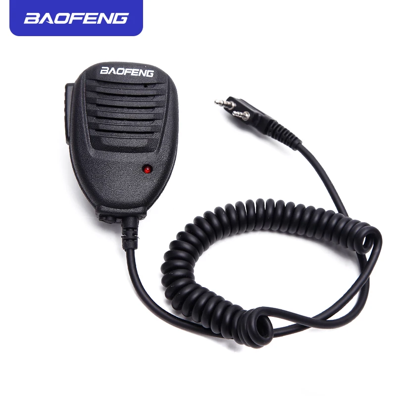 

Baofeng Walkie Talkie Mic Microphone Radio Speaker PTT for Portable Two Way Radio UV-5R UV-5RE UV-5RA UV-6R 888S walkie talkie
