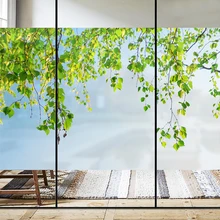 Пользовательский размер наклейка на оконное стекло ванная комната свет Прозрачный Непрозрачный Туалет матовые стеклянные пленочные стикеры на стекло 3d