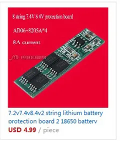 10 шт. Micro USB 5 в 1A 18650 TP4056 модуль зарядного устройства литиевой батареи зарядная плата с защитой двойные функции