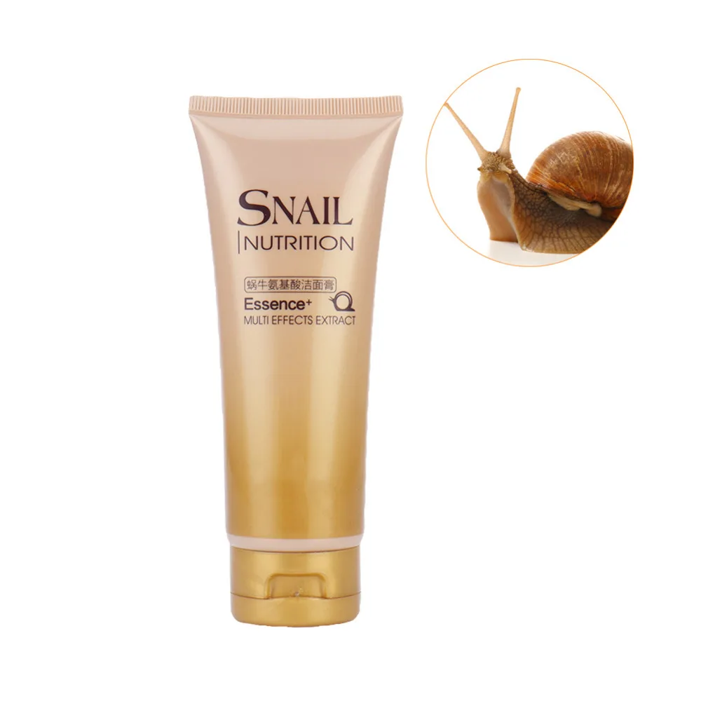 

Snail Nutrition Essence Multi Effects Extract Face Cleanser Moisturing Whitening Deep Cleansing Gel Oil Control Exfoliating