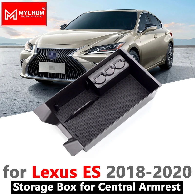 Us 15 81 50 Off Armrest Box Storage For Lexus Es 2018 2019 2020 Stowing Tidying Interior Accessories Es200 Es250 Es300h Es350 200 250 300h 350 In