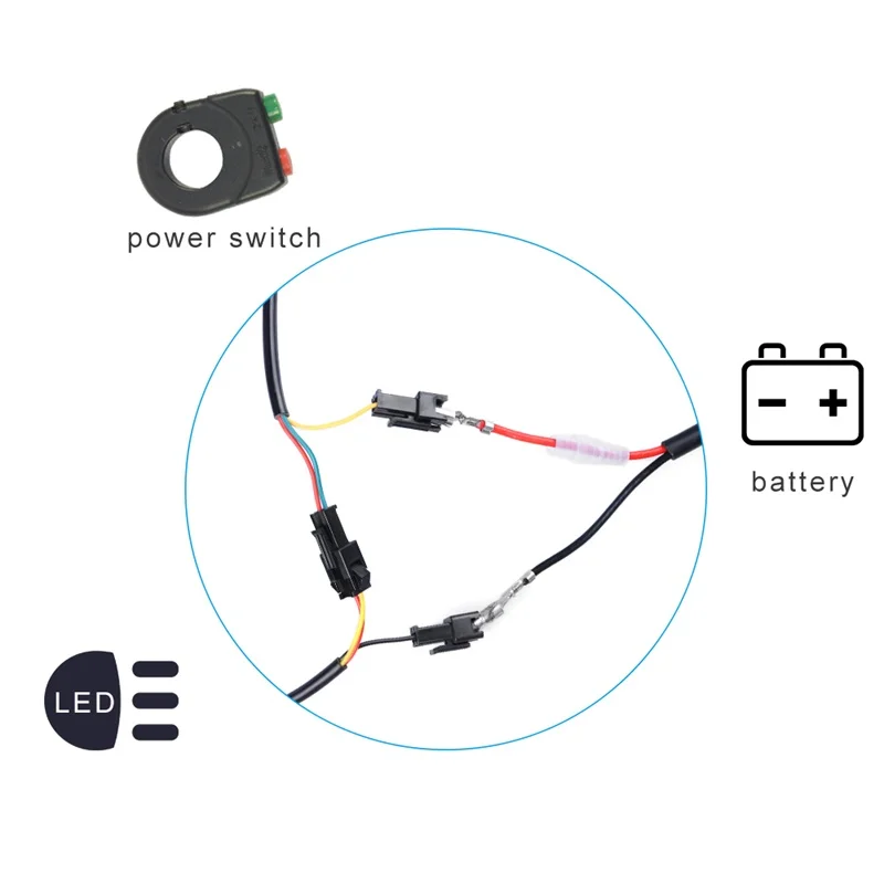 Best Electric Bicycle Light 3W Waterproof & Shockproof Headlight 60 lux DC6V - 80V Aluminum Housing LED ebike Light E24 Certificate 2 Best Electric Bicycle Light 3W Waterproof & Shockproof Headlight 60 lux DC6V - 80V Aluminum Housing LED ebike Light E24 Certificate 2