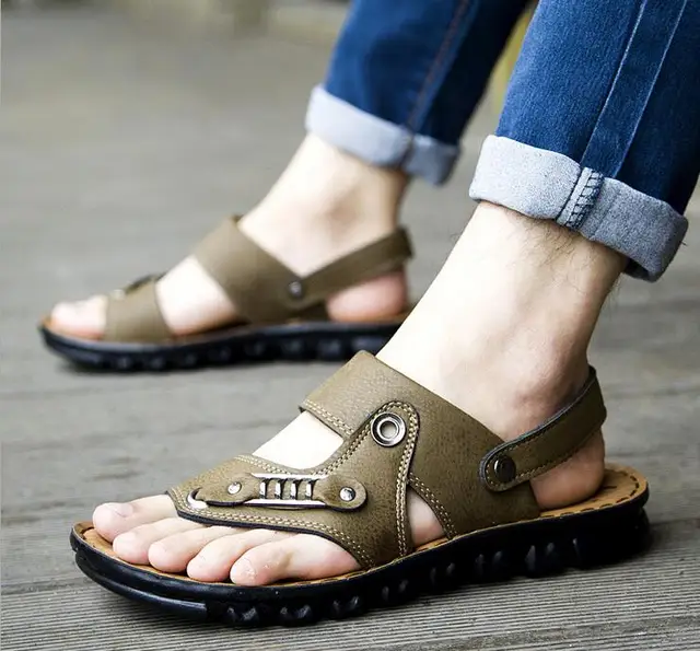 mens non slip sandals