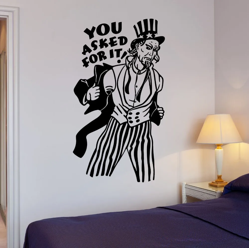 Online Buy Wholesale Removable Wall Stickers Usa From China - Limited Real Diy Uncle Sam Wall Stickers Vinyl Removable Bedroom Sofatv Background Decals Murals online buy wholesale removable wall stickers usa from china - limited real diy uncle sam wall stickers vinyl removable bedroom sofatv background decals murals