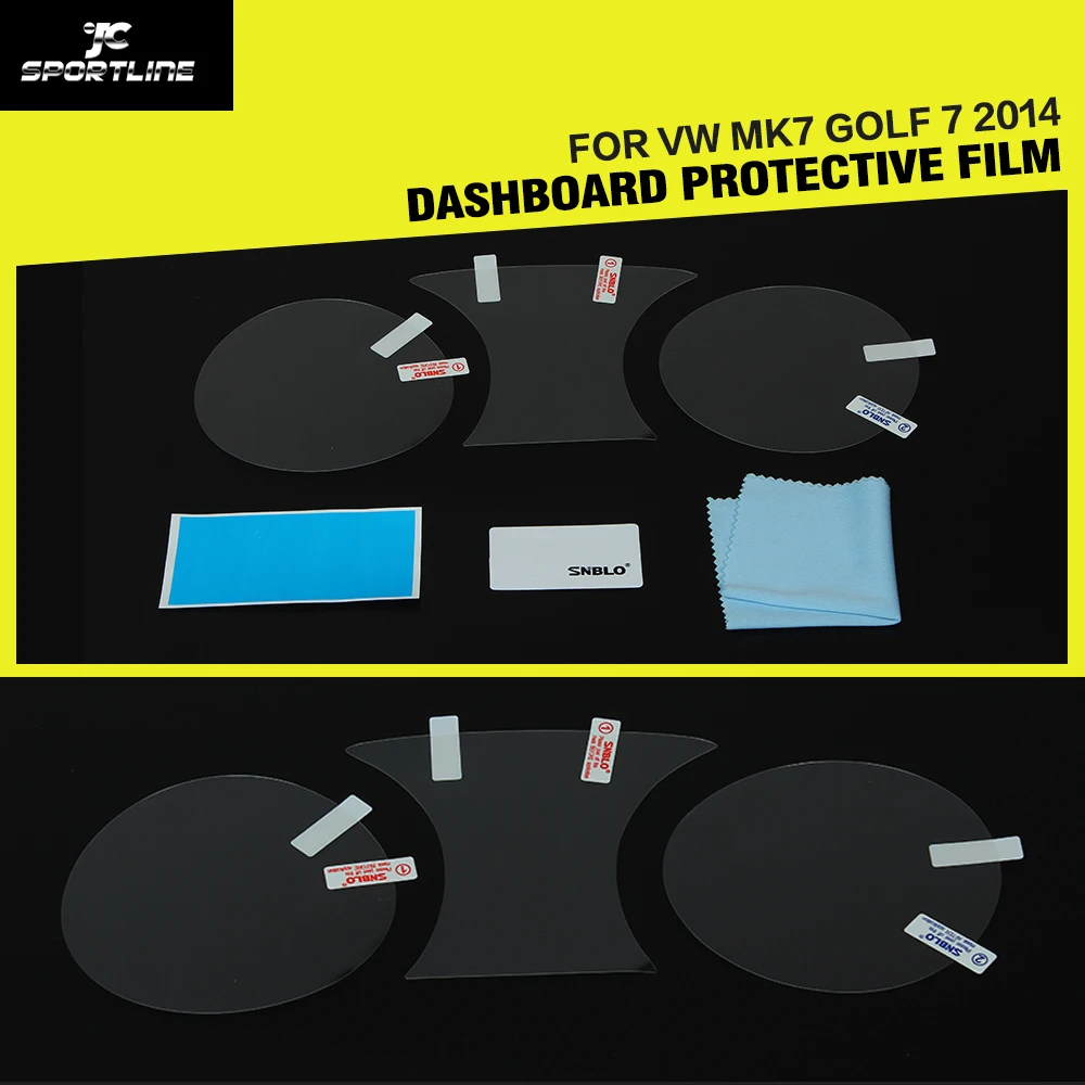 Car Dashboard Protector Screen Protective Film for VW MK7 golf 7 2014