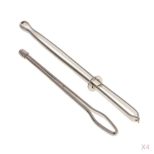 8 Pcs Sewing Bodkins Pinch Threader Elastic Ribbon Craft Easy Insert Into Tool Set