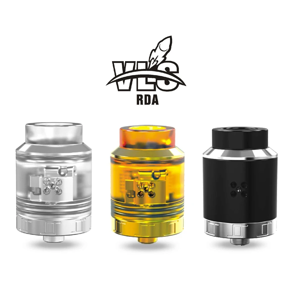 Original Oumier VLS RDA atomizer 810 Drip tip Five Holes side Airflow