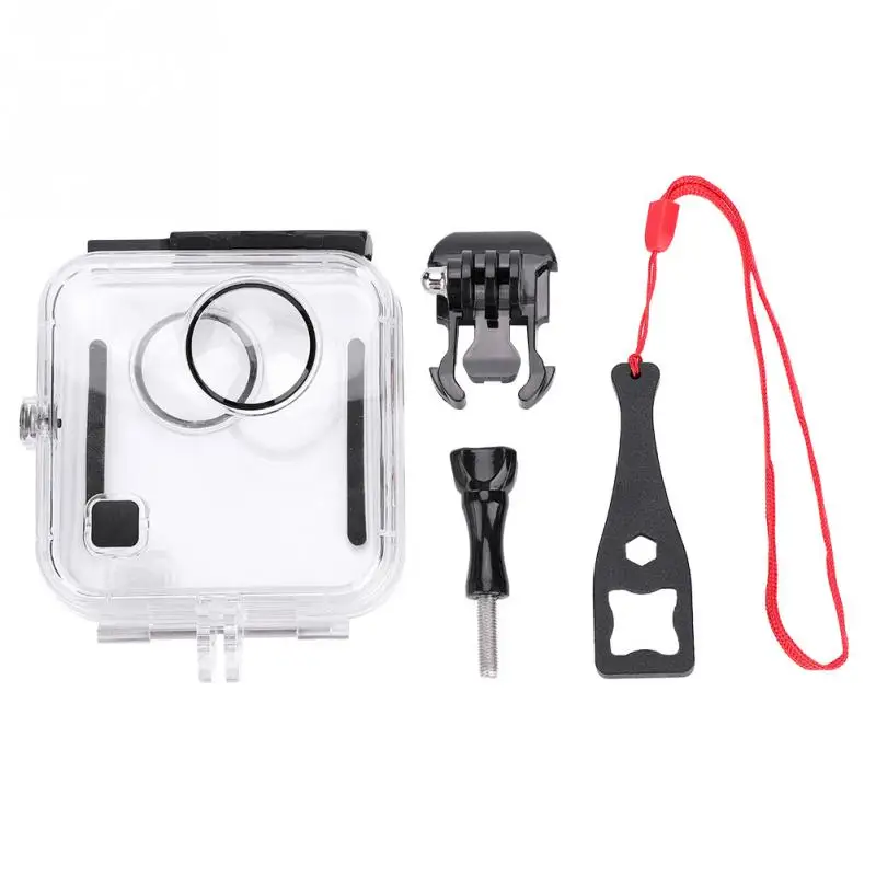 

Waterproof Case Protective Cover 45m Underwater Camera Diving Case Housing Mount for GoPro Fusion