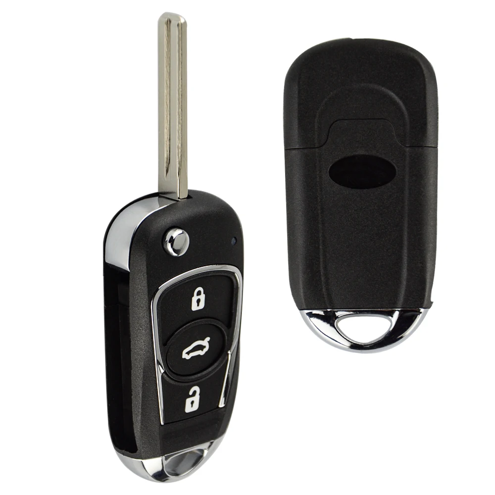 OkeyTech 3 кнопки модифицированный складной ключ для Kia sportage picanto rio k2 K5 cerato ceed soul для hyundai Флип дистанционный Автомобильный ключ оболочки