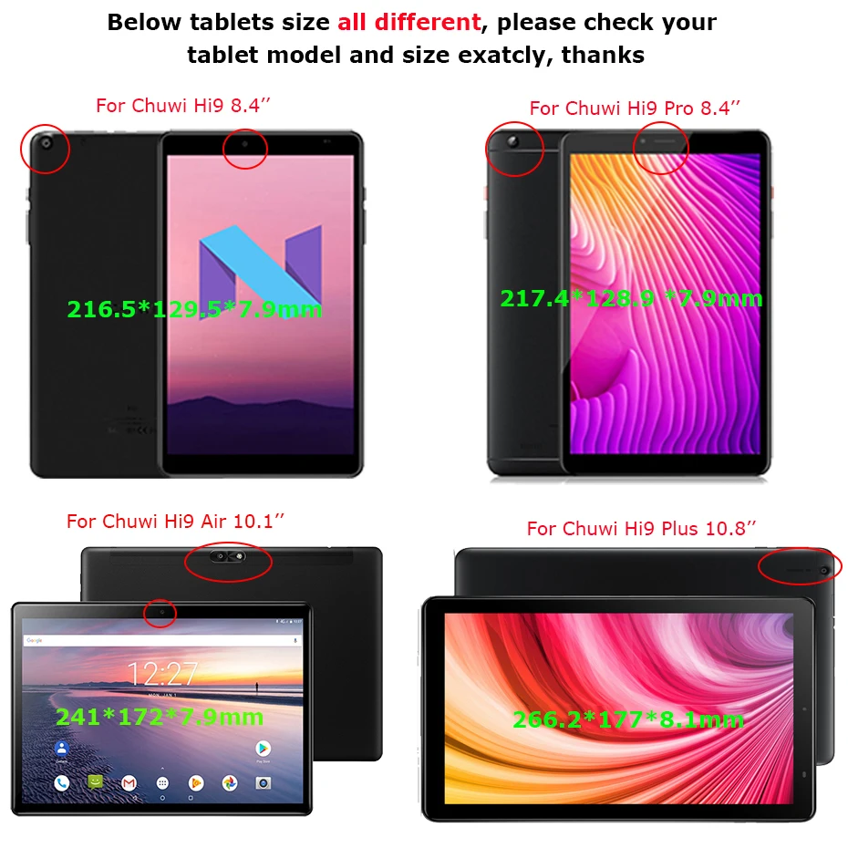 Закаленное стекло для CHUWI Hi9 Air 10 1 Hi 9 Pro 8 4 Защита экрана Chuwi Plus HD H стеклянная пленка