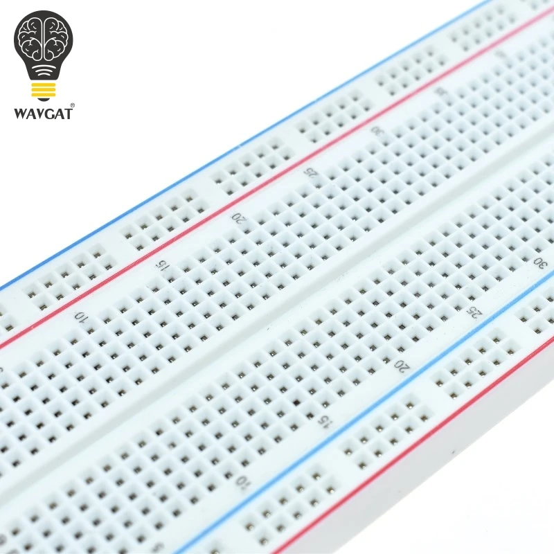 WAVGAT Высококачественная макетная плата 830 точек без пайки печатная плата для хлеба MB-102 MB102 тестовая Разработка DIY