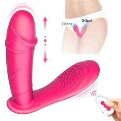 G Spot Вибратор с пультом секс-игрушки для женщин Мощный вибратор Клитор Вибратор белье с бабочками с вибратором секс-продукты
