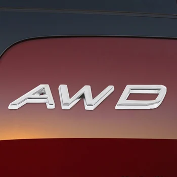 

beler New 1pc 3D AWD Badge Emblem Sticker Decal High Quality Car Styling Decor Fit for Auto All Wheel Drive SUV Off Road Jeep
