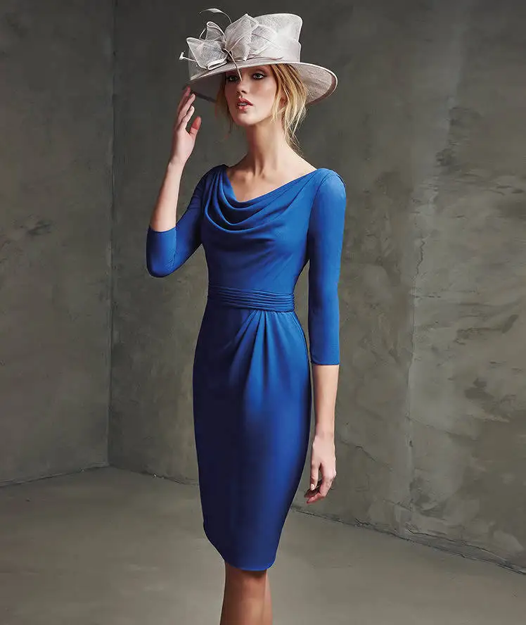 obtener nuevos zapatos casuales venta de liquidación Vestidos coctel simples cuello redondo De tres cuartos mangas ... obtener nuevos zapatos casuales venta de liquidación Vestidos coctel simples cuello redondo De tres cuartos mangas ...