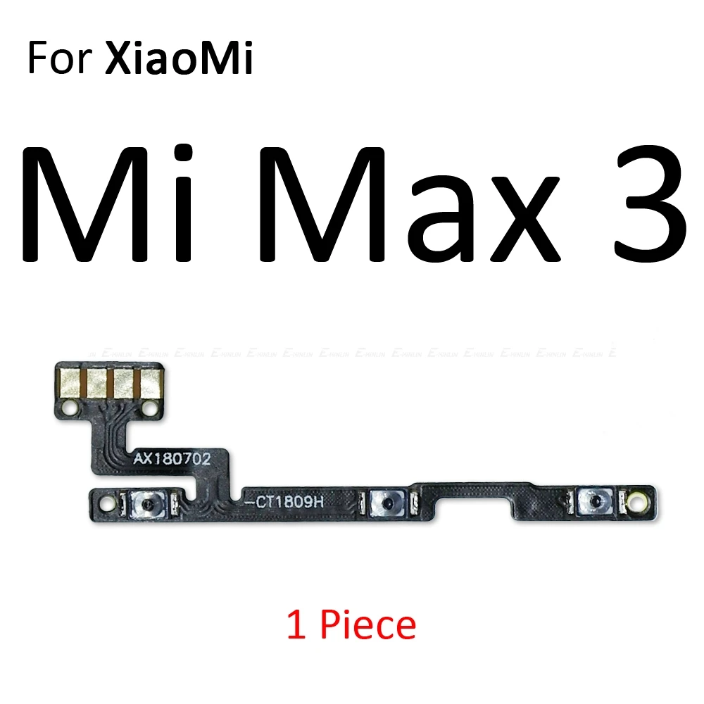Новинка для Xiaomi Mi 6 5 5C 5S Plus 4 4C 4i 4S Mix 2S Max 3 2 Кнопка включения/выключения питания Кнопка громкости гибкий кабель