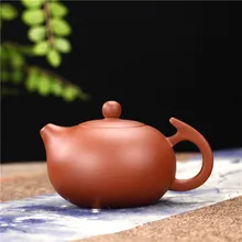 200 мл новое поступление Yixing ручной работы кунг-фу Zisha чайник натуральная НЕОБРАБОТАННАЯ руда Фиолетовый Глиняный заварочный чайник подарочная коробка