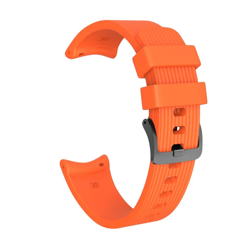 Quick Release силиконовый ремешок Замена для Pebble Time круглые часы 20 мм TU