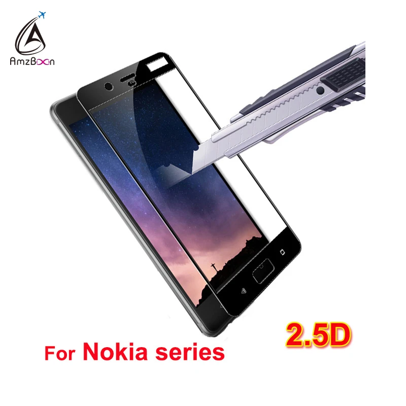 Amzboon 2.5D 0.33mm Full Screen Cover 9H Hard Scre...