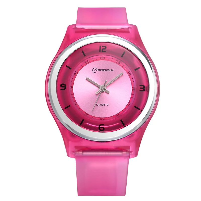 

MINGRUI Children's Watches Waterproof Silicone Strap Watch Kids Watches Fashion Cute Students Watch Clock saat montre enfant