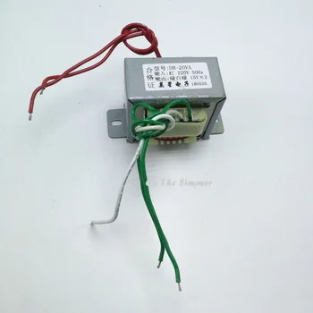 

EI57-30 power transformer 20W 220V to 15V * 2 double 15V 0.67A can be positive and negative power supply