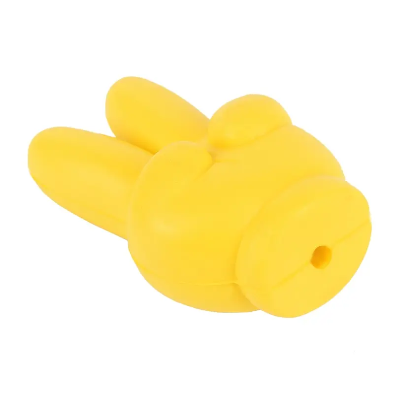 Милая желтая Победная пальчиковая Автомобильная верхушка для антенны Eva декоративная topper для автомобиля шары 10 см