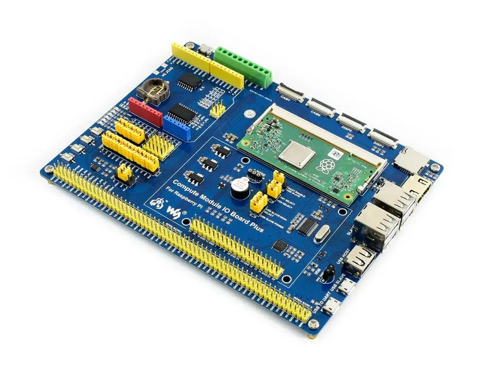 Raspberry Pi Compute Module 3+/32GB Development Kit type B, CM3+ IO Board, HDMI lcd, DS18B20, ИК-пульт дистанционного управления