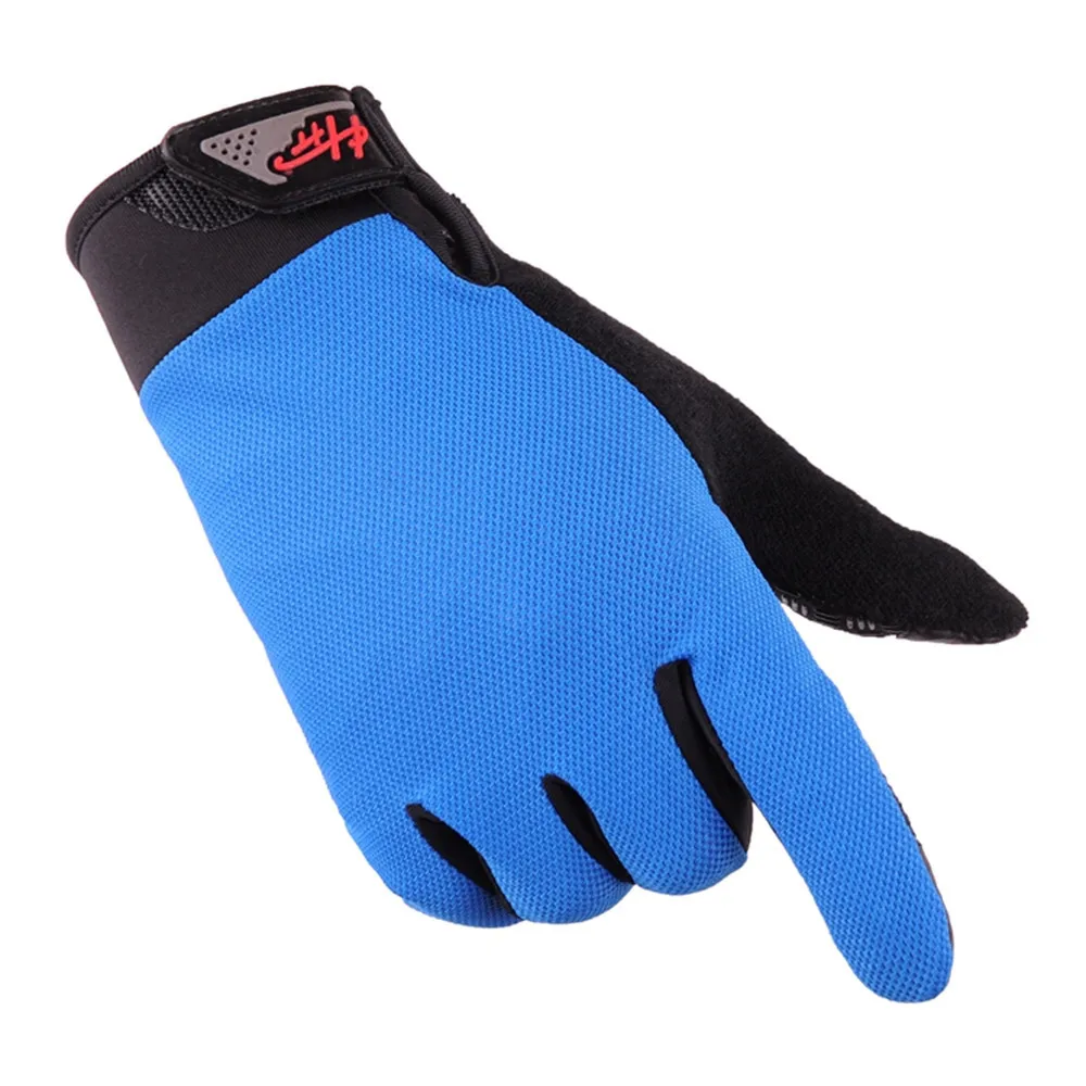 Велосипедные перчатки с полпальцами, велосипедные перчатки для мужчин и женщин, спортивные противоскользящие гелевые дышащие мотоциклетные MTB дорожные противоударные#25 - Цвет: Синий