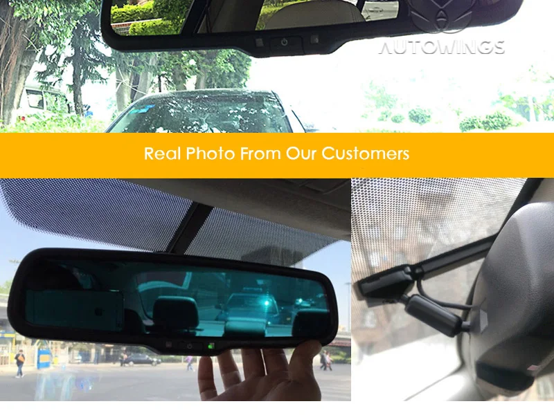 Clear View специальный кронштейн авто электронный авто затемнение антибликовое внутреннее Автомобильное зеркало заднего вида для hyundai accent peugeot 407