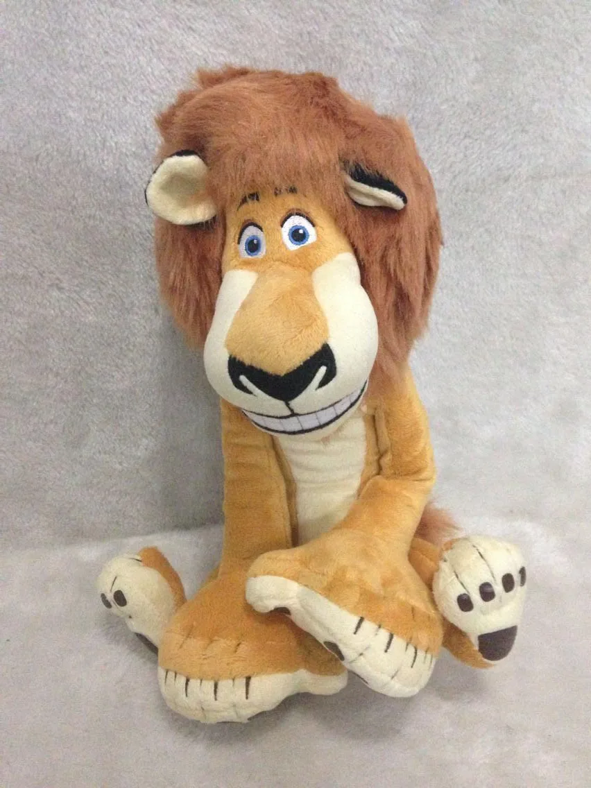 Madagascar 3 Europe's Mosted Wanted 23cm Alex the Lion Plush Figure