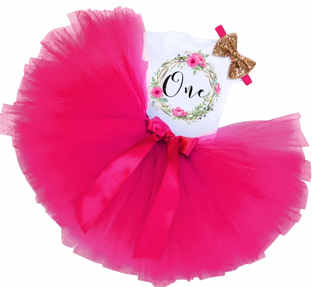 Newborn Tutu Cake Smash Outfits Dress 1 Year Baby Girl Birthday Party Dresses For Clothes Fancy Baptism Kids Tulle Vestidos | Мать и