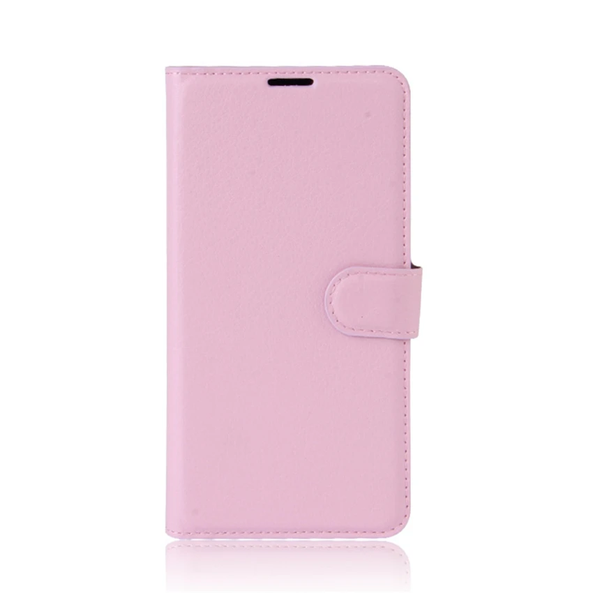 Для Doogee X70 Чехол кожаный флип-чехол для телефона Для Doogee X70 высококачественный кошелек кожаный чехол-подставка чехлы-Флип Для Doogee X70 - Цвет: Розовый
