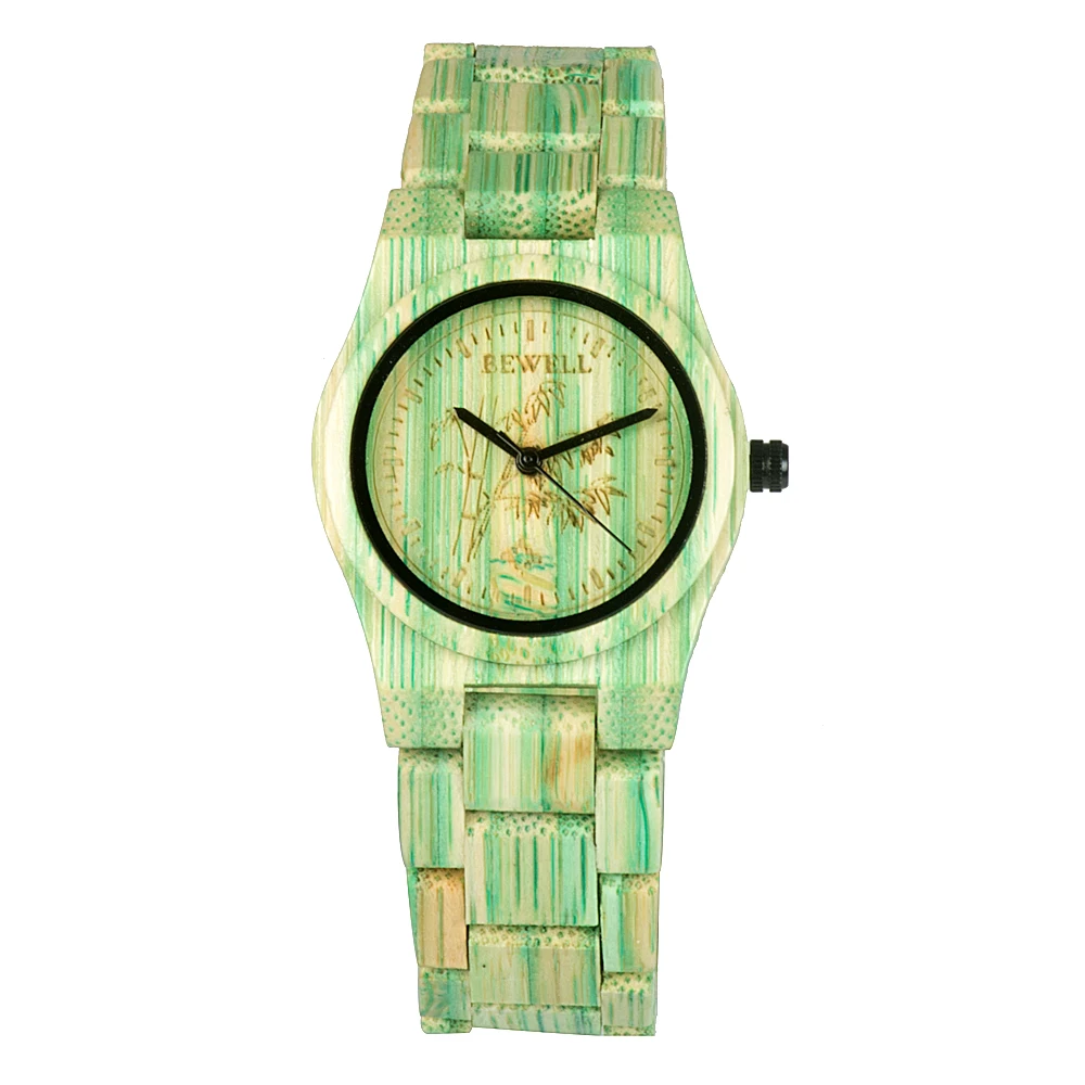 BEWELL WOODEN WATCH